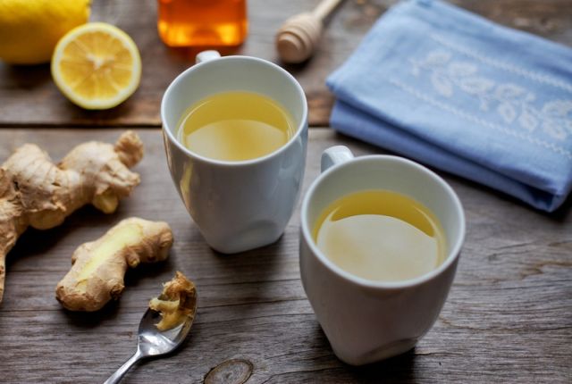 Ginger-Tea-with-honey-and-lemon