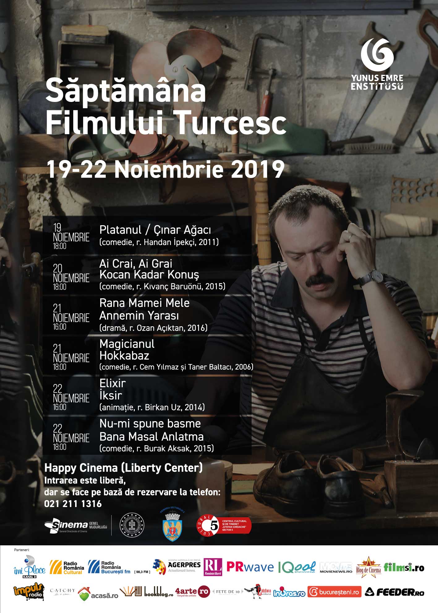 Săptămâna Filmului Turcesc_program